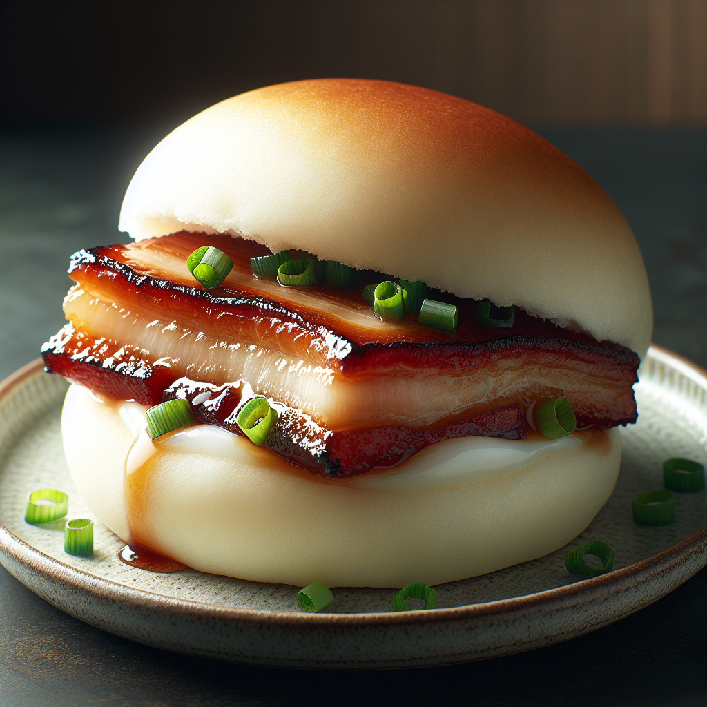 Nationalgericht Taiwan: #Pork Belly Bun# (Gua Bao)# (Rezept)