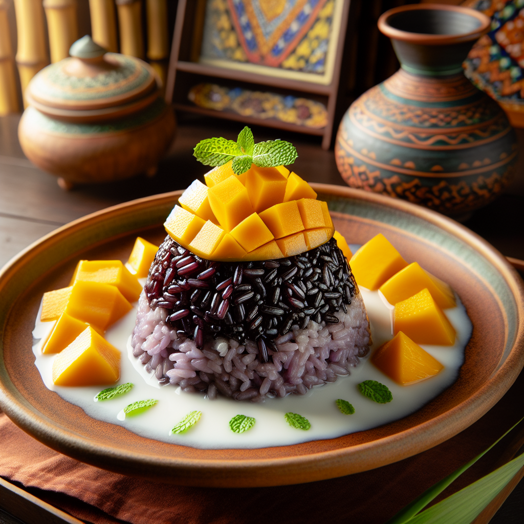 Nationalgericht Thailand: #Khao Niew Dum# (Rezept)