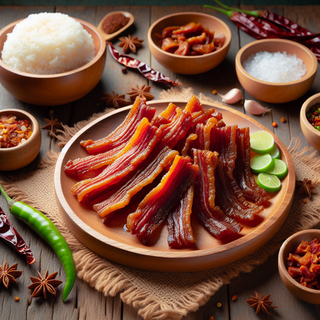 Nationalgericht Thailand: #Moo Dad Deaw# (Rezept)