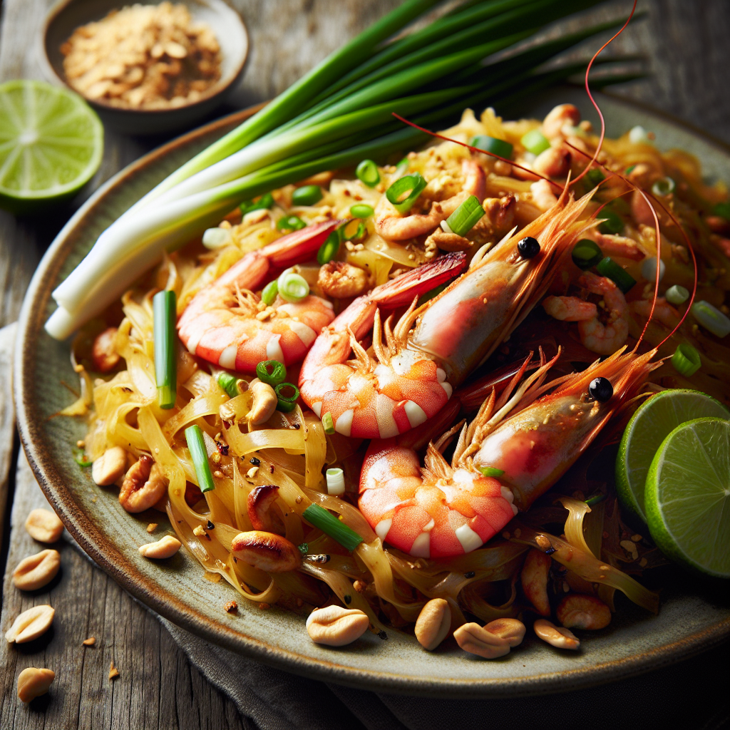 Nationalgericht Thailand: #Pad Thai Goong# (Rezept)