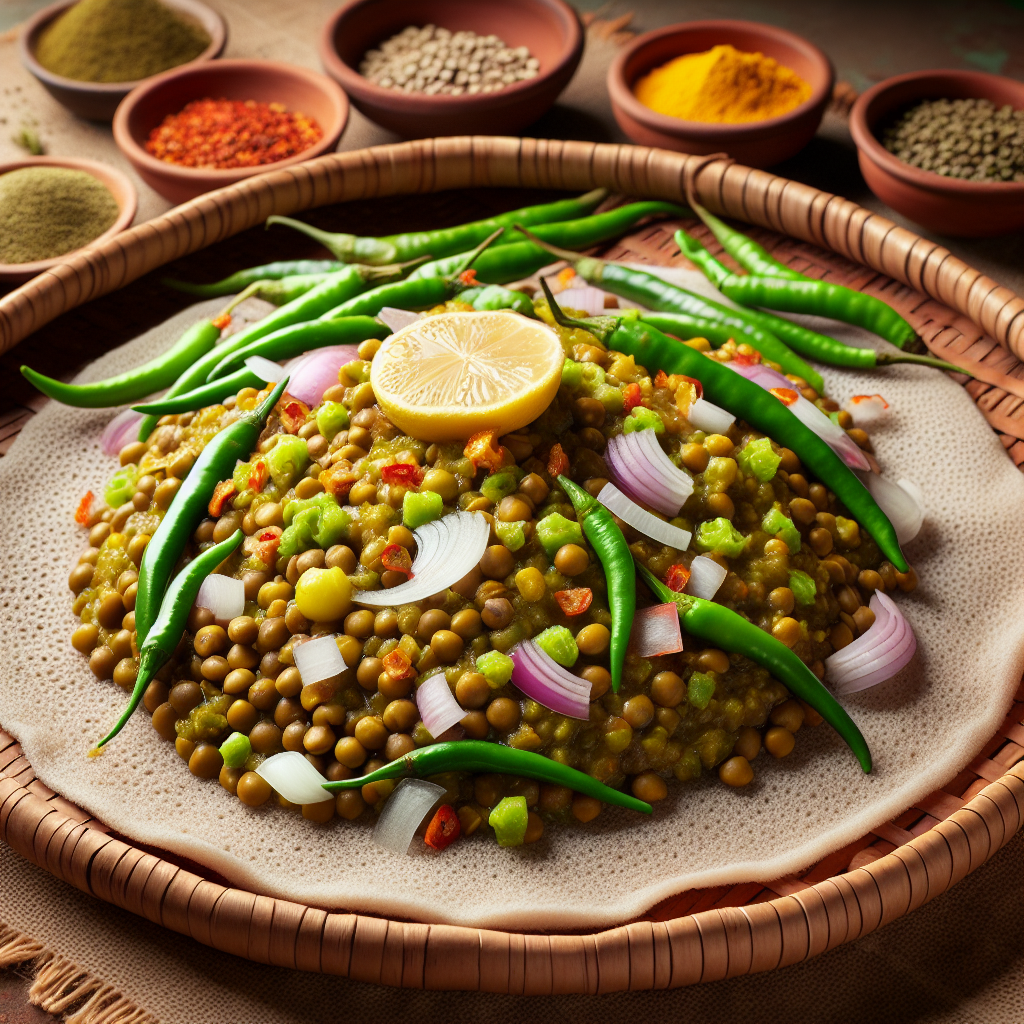 Nationalgericht Äthiopien: Azifa (Rezept)