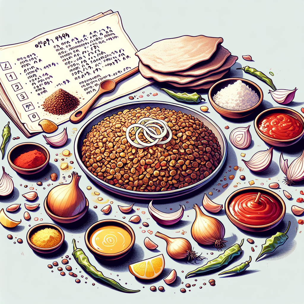 Nationalgericht Äthiopien: Misir Kik (Rezept)