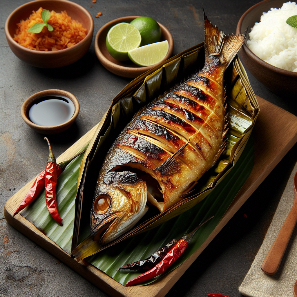 Nationalgericht Timor-Leste: #Pepes ikan# (Rezept)
