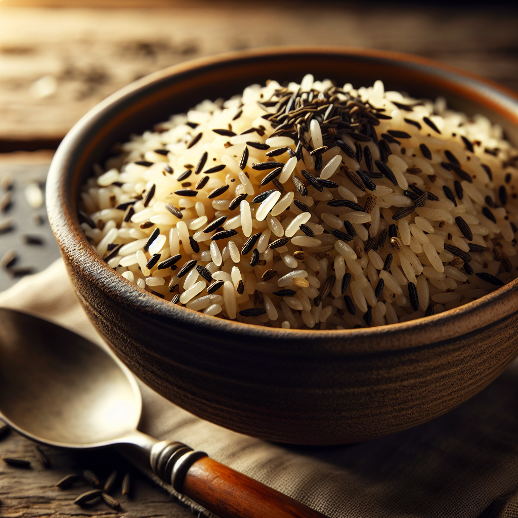 Nationalgericht Trinidad und Tobago: #Kalounji Rice# (Rezept)