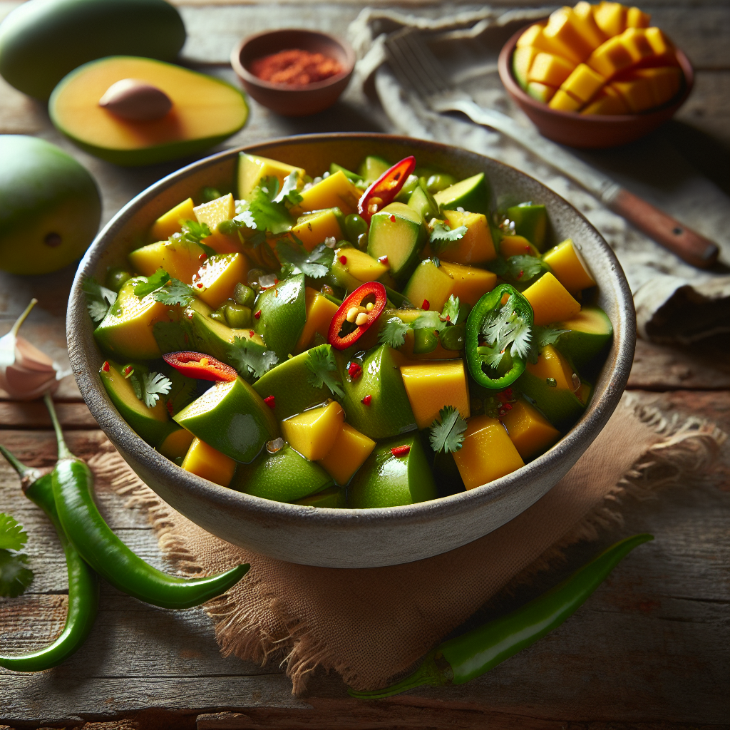 Nationalgericht Trinidad und Tobago: #Mango Chow# (Rezept)