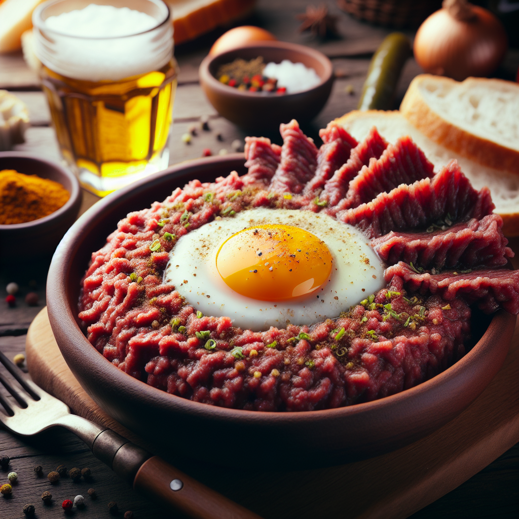 Nationalgericht Tschechien: #Tatarák# (Rezept)