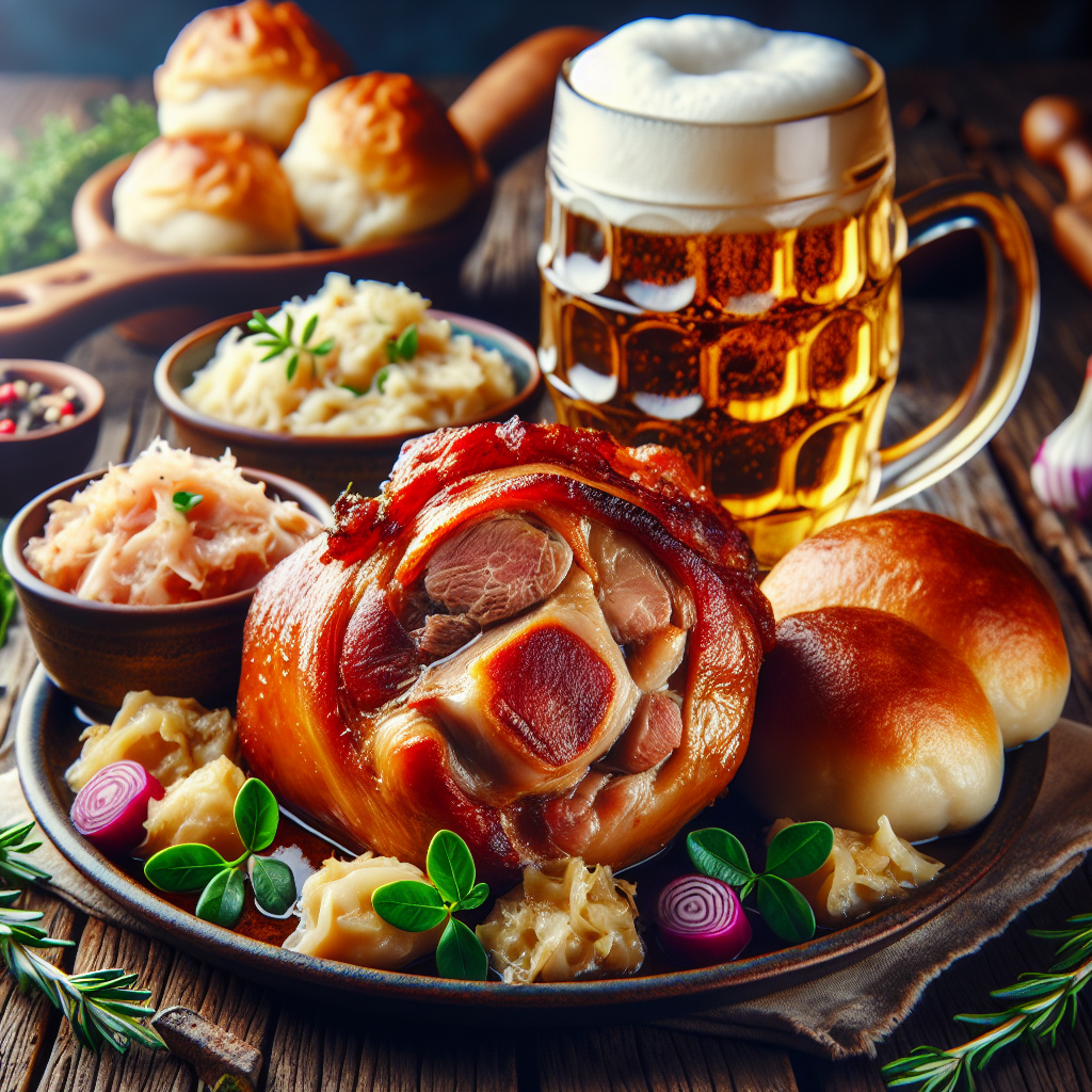 Nationalgericht Tschechien: #Vepřové Koleno# (Rezept)