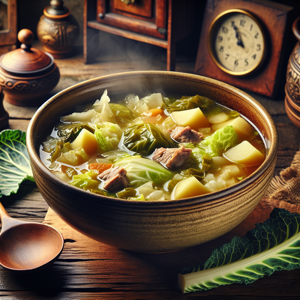 Nationalgericht Tschechien: #Zelná Polévka# (Rezept)