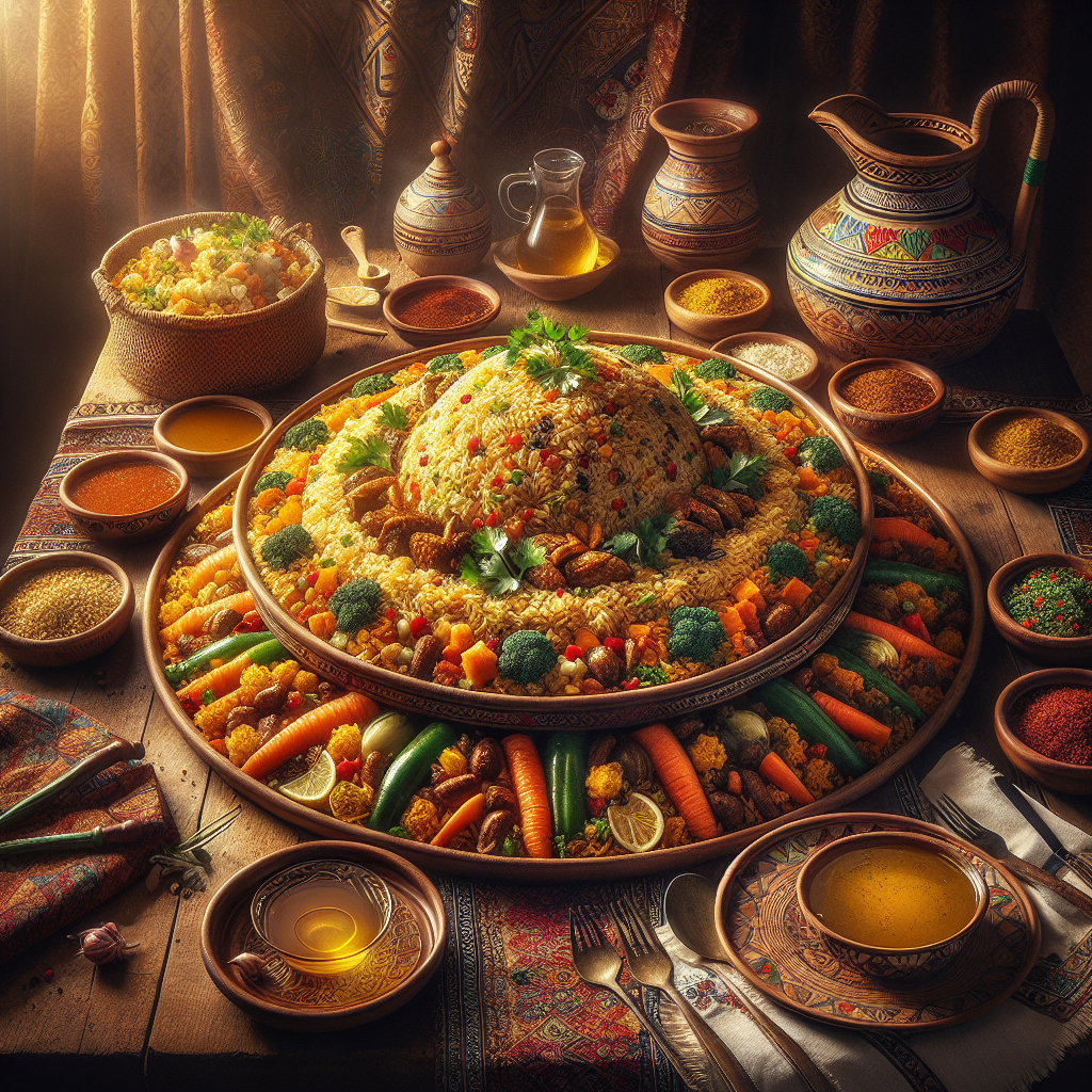 Nationalgericht Tunesien: #Djerbian Rice# (Rezept)