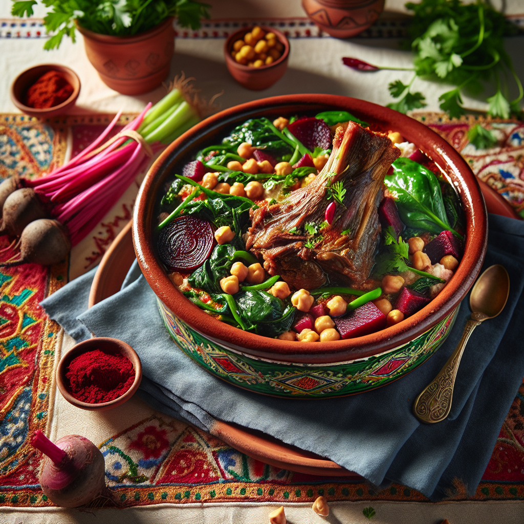 Nationalgericht Tunesien: #Tajine Ma'adnous# (Rezept)