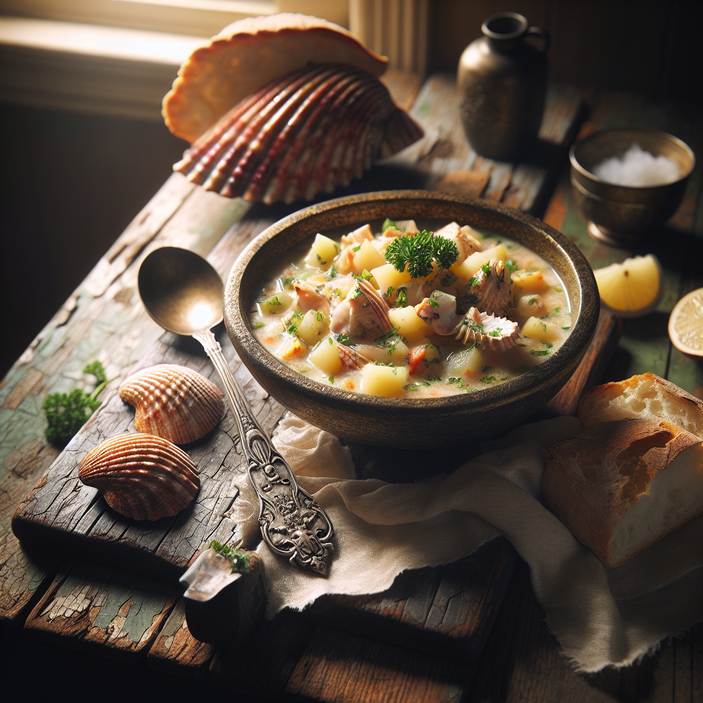Nationalgericht Turks und Caicos: #Conch Chowder# (Rezept)