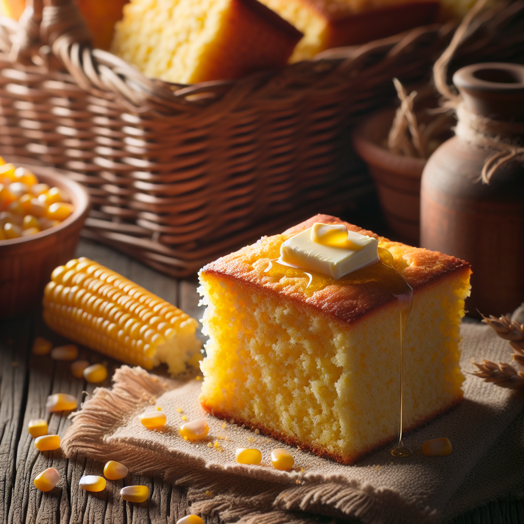 Nationalgericht Turks und Caicos: #Sweet Corn Bread# (Rezept)