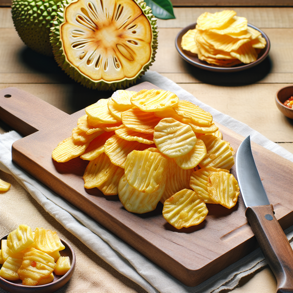 Nationalgericht Tuvalu: #Breadfruit Chips# (Rezept)