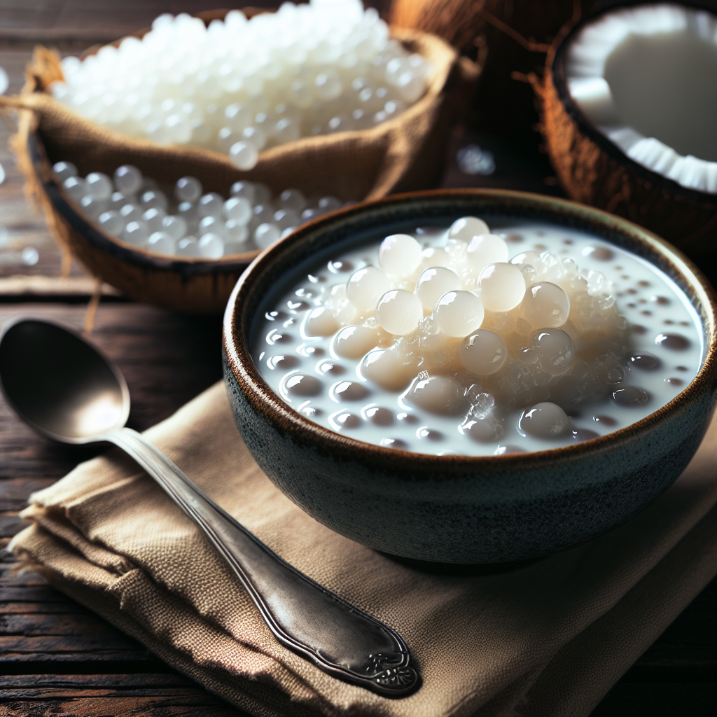 Nationalgericht Tuvalu: #Coconut Tapioca Pudding# (Rezept)