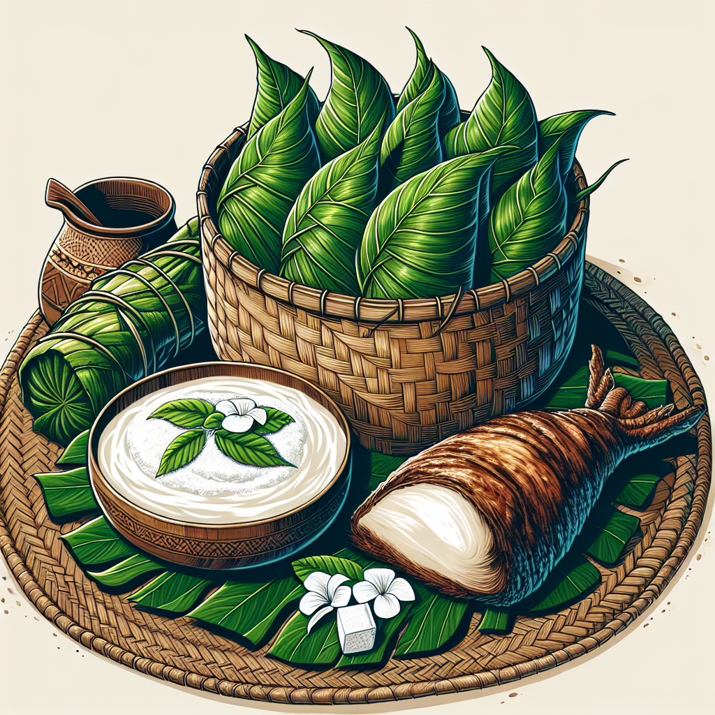 Nationalgericht Tuvalu: #Palusami# (Rezept)