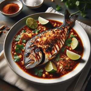 Nationalgericht Tuvalu: #Tamarind and Coconut Fish# (Rezept)