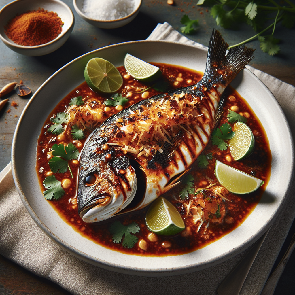 Nationalgericht Tuvalu: Tamarind and Coconut Fish (Rezept)