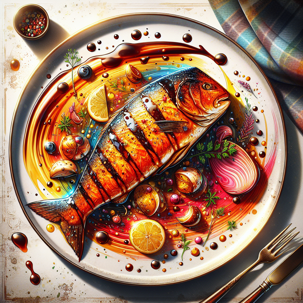 Nationalgericht Tuvalu: #Tamarind-Marinated Fish# (Rezept)