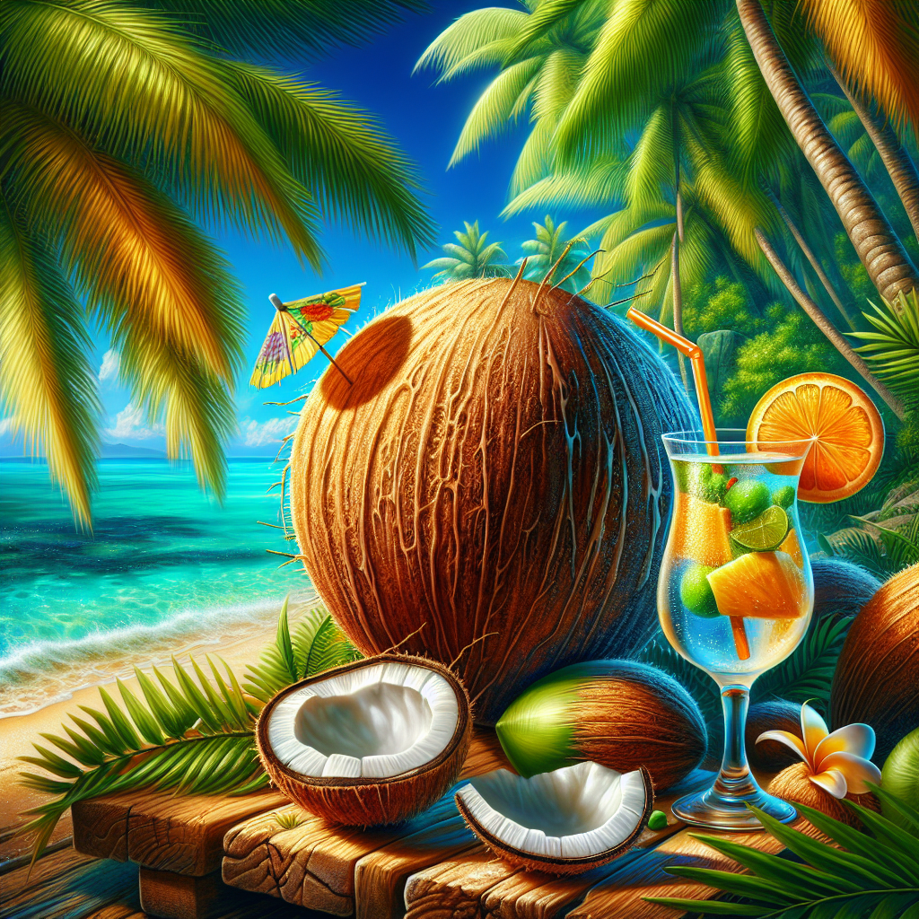 Nationalgericht Tuvalu: #Tropical Coconut Delight# (Rezept)