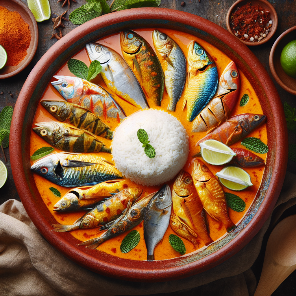 Nationalgericht Tuvalu: #Tropical Fish Curry# (Rezept)
