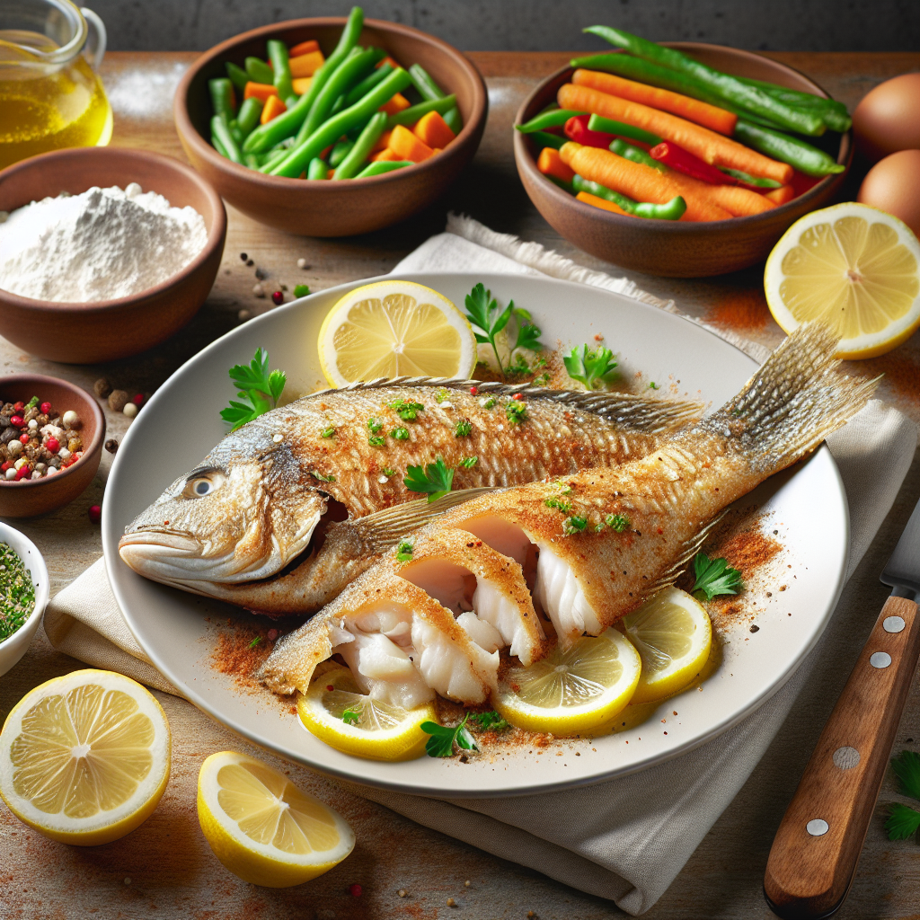 Nationalgericht Uganda: #Fried Tilapia# (Rezept)