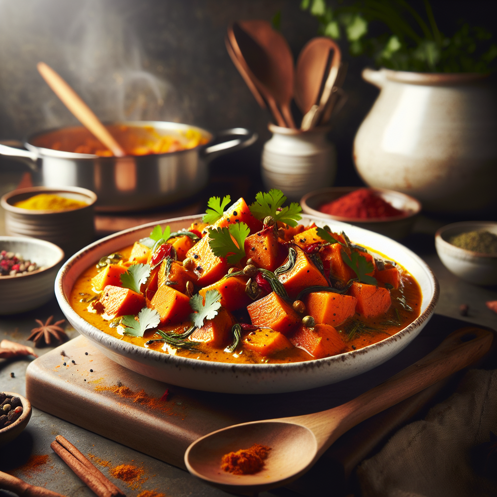 Nationalgericht Uganda: #Sweet Potato Curry# (Rezept)