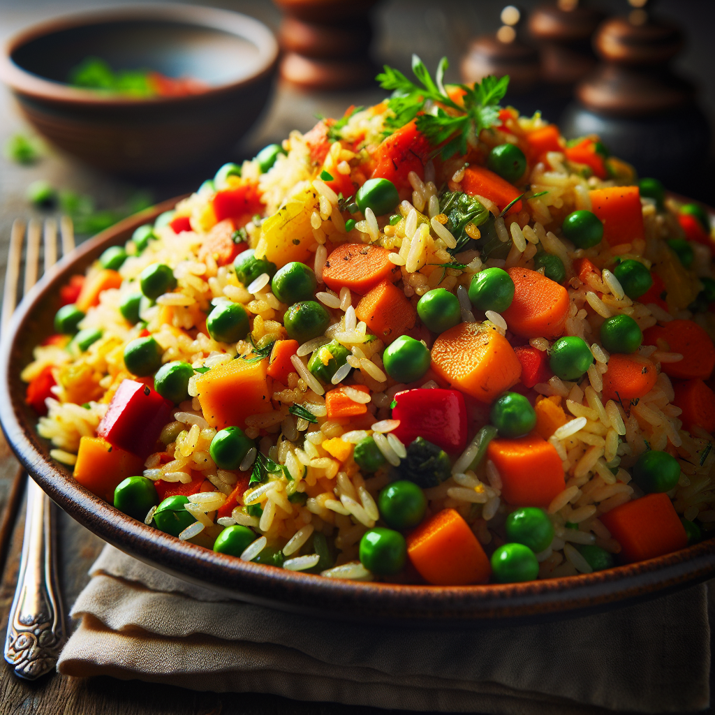 Nationalgericht Uganda: #Vegetable Pilau# (Rezept)