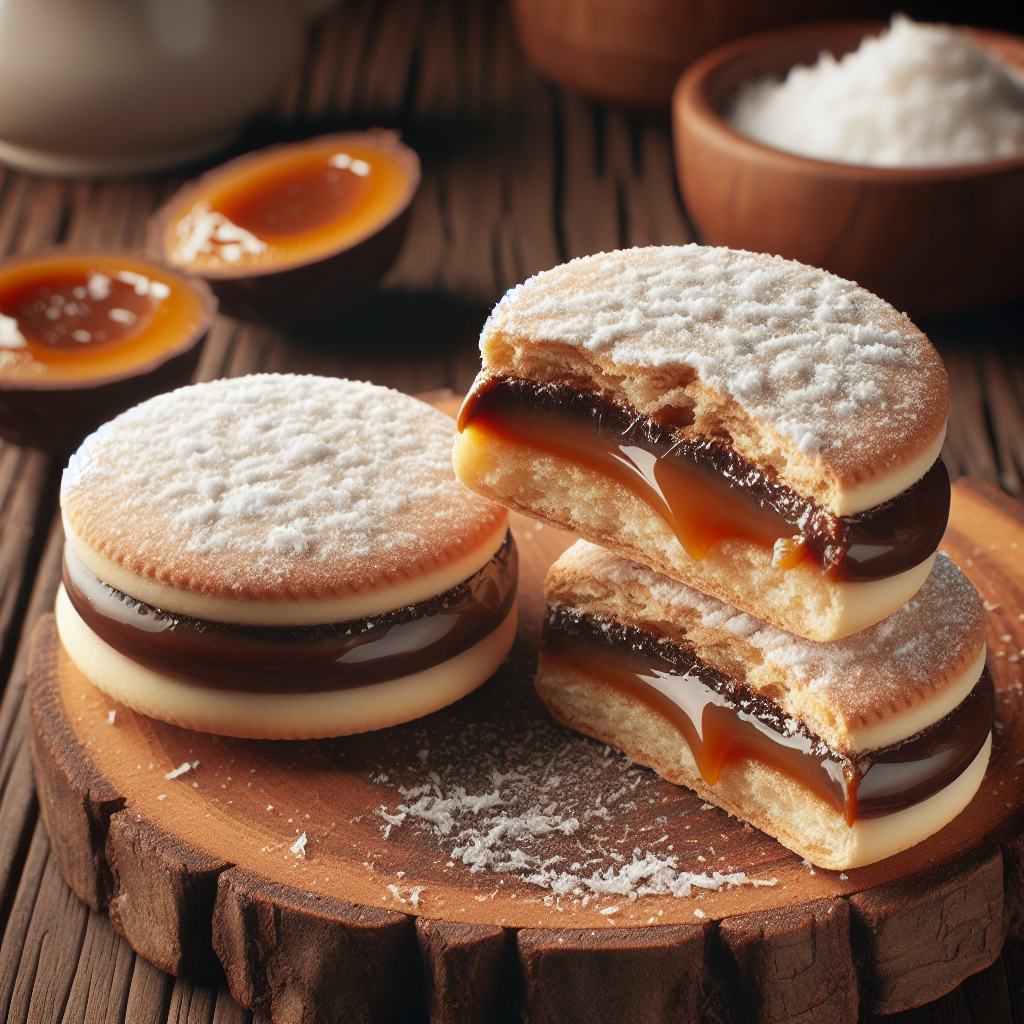Nationalgericht Uruguay: #Alfajor de Maicena# (Rezept)