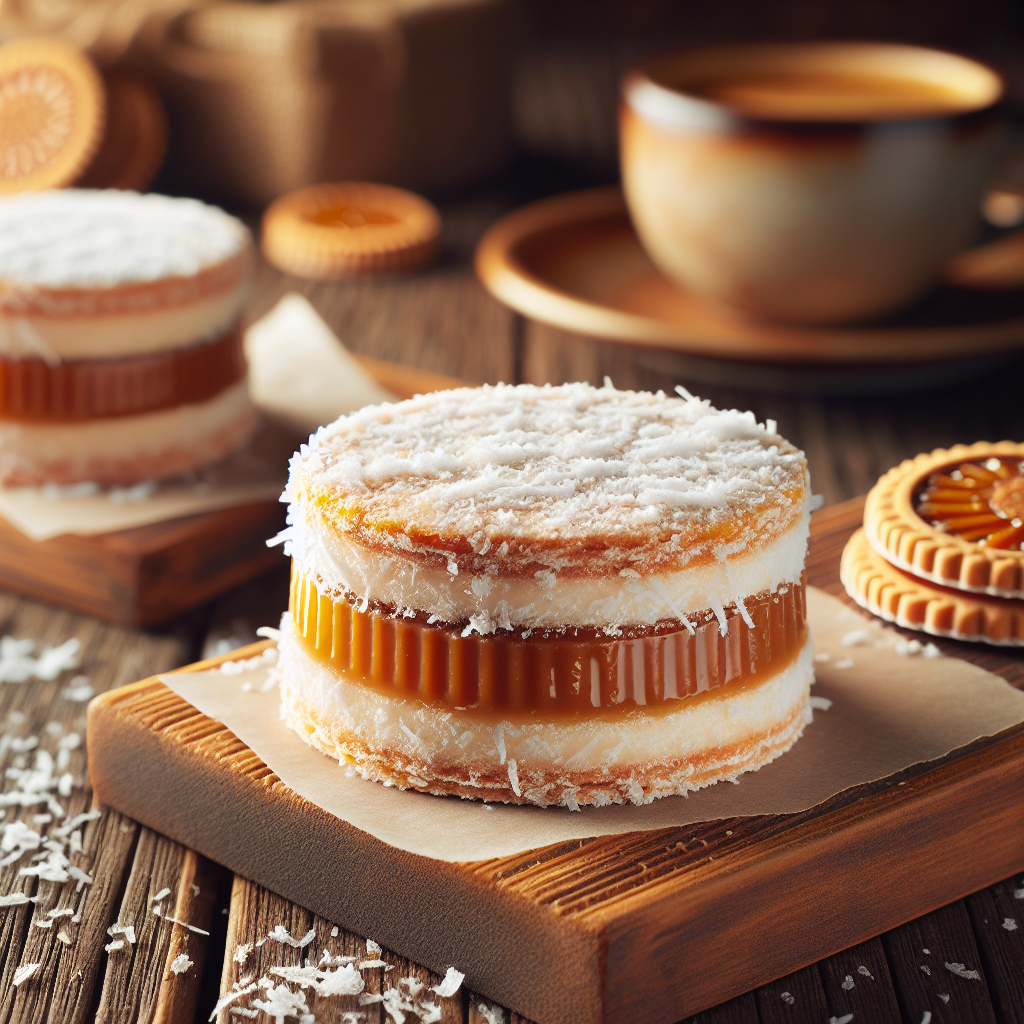 Nationalgericht Uruguay: #Alfajor de Maicena# (Rezept)