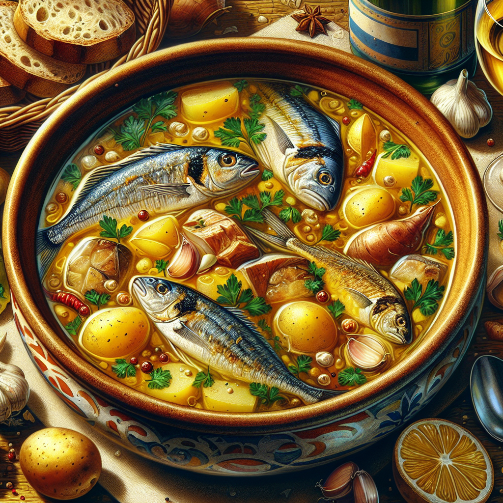 Nationalgericht Uruguay: #Caldo de Pescado# (Rezept)