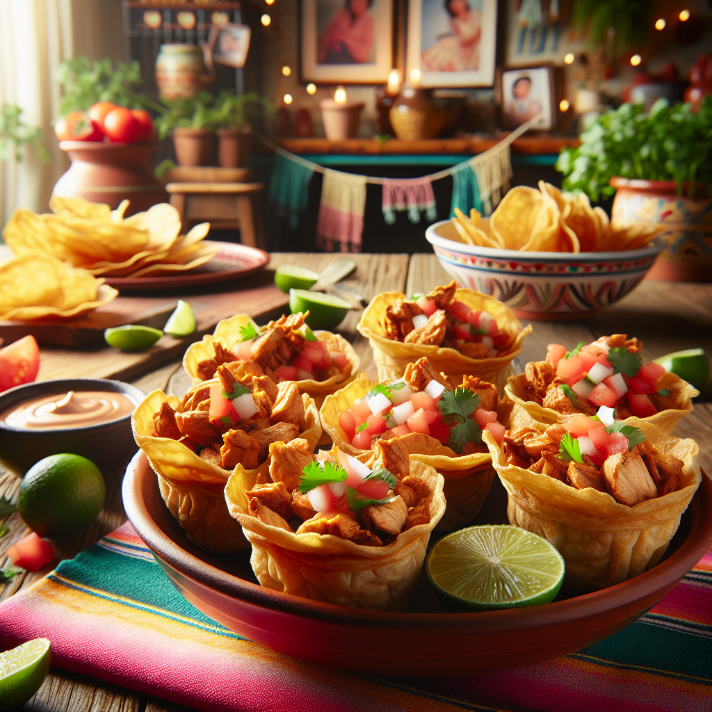 Nationalgericht Uruguay: #Canastitas de Pollo# (Rezept)