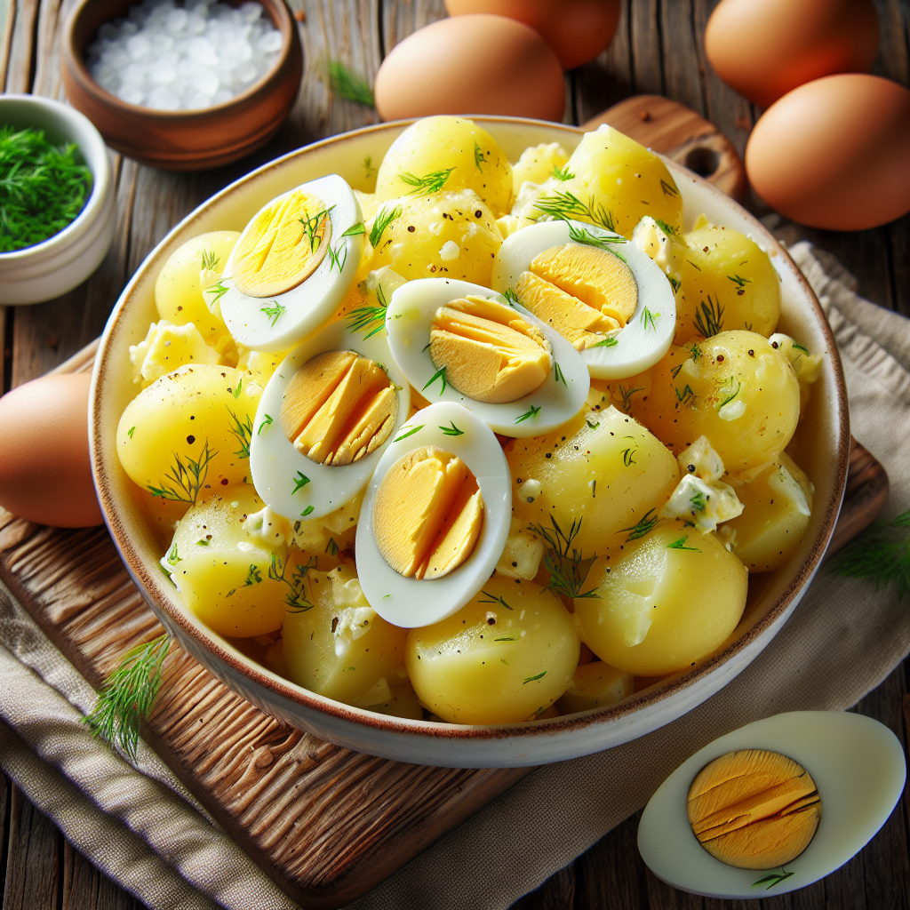 Nationalgericht Uruguay: #Ensalada de Papa y Huevo# (Rezept)