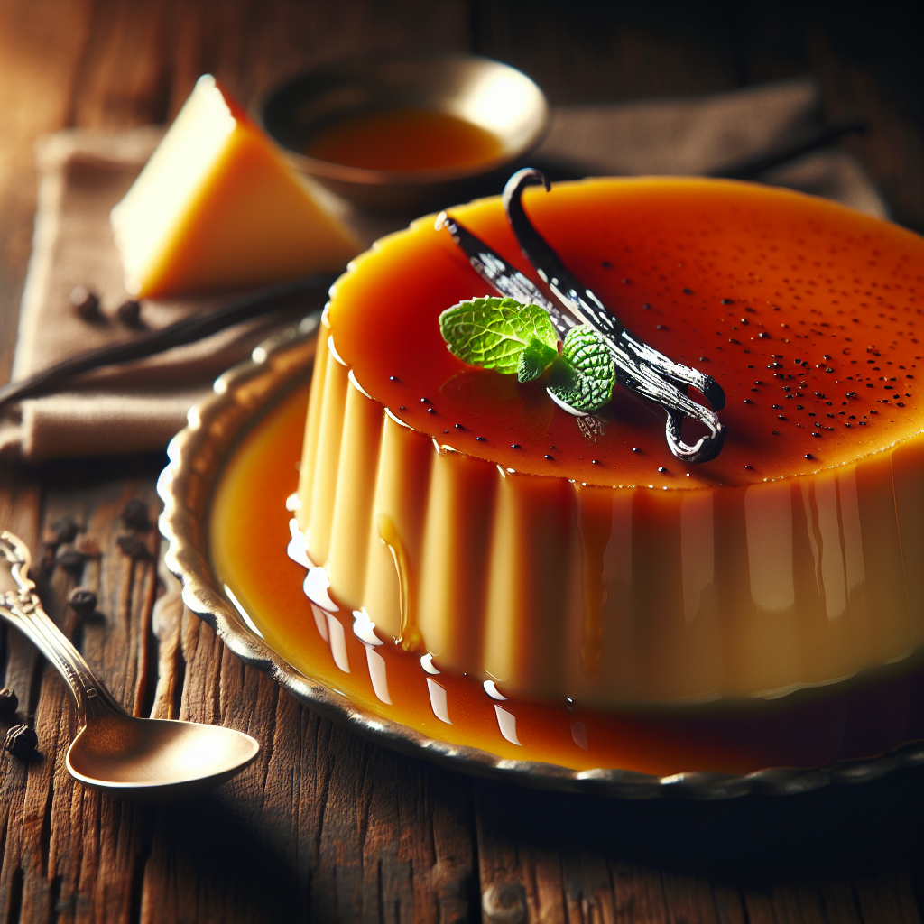 Nationalgericht Uruguay: #Flan Casero de Vainilla# (Rezept)