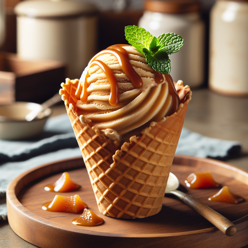 Nationalgericht Uruguay: #Helado Casero de Dulce de Leche# (Rezept)