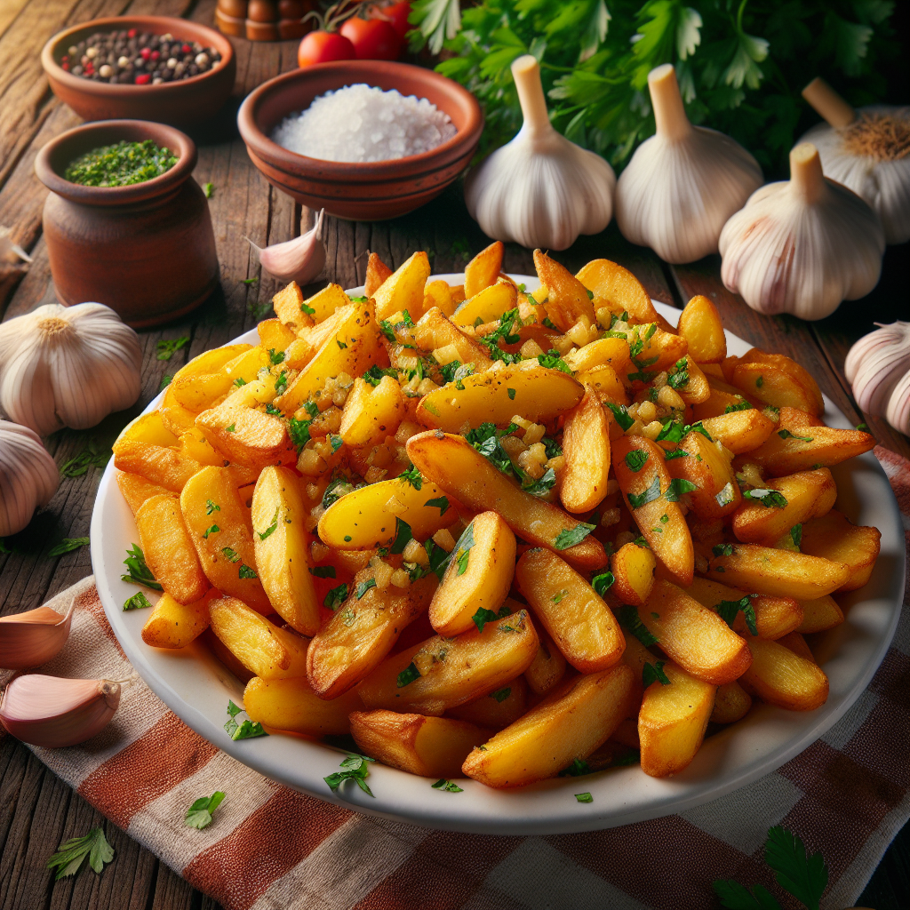 Nationalgericht Uruguay: #Papas a la Provenzal# (Rezept)
