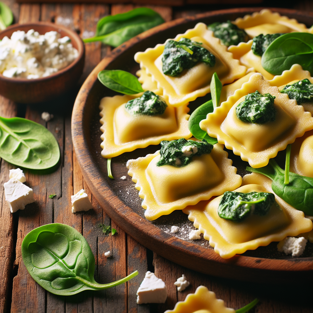 Nationalgericht Uruguay: #Ravioles de Espinaca y Ricota# (Rezept)