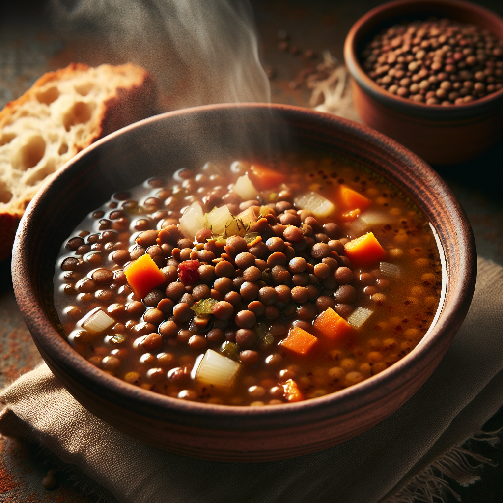 Nationalgericht Uruguay: #Sopa de Lentejas# (Rezept)