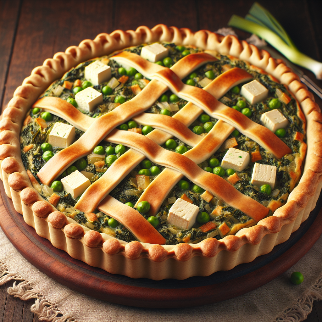 Nationalgericht Uruguay: #Tarta Pascualina Vegana# (Rezept)