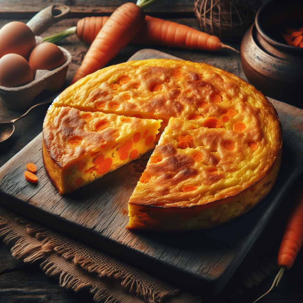 Nationalgericht Uruguay: #Tortilla de Zanahoria# (Rezept)
