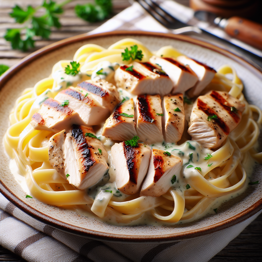Nationalgericht USA: #Chicken Alfredo# (Rezept)