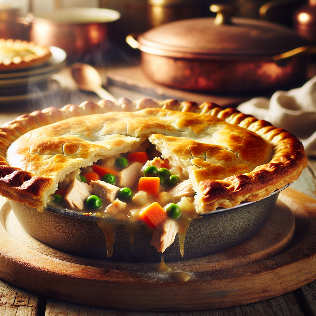 Nationalgericht USA: Chicken Pot Pie (Rezept)