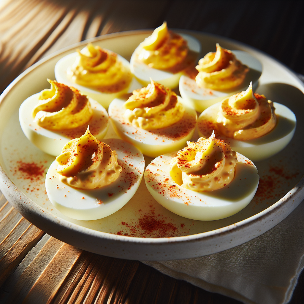 Nationalgericht USA: #Deviled Eggs# (Rezept)