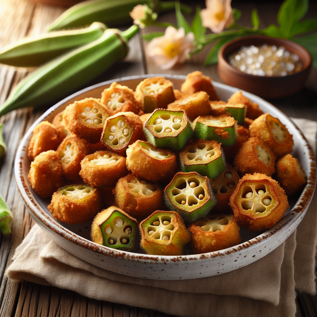 Nationalgericht USA: Fried Okra (Rezept)
