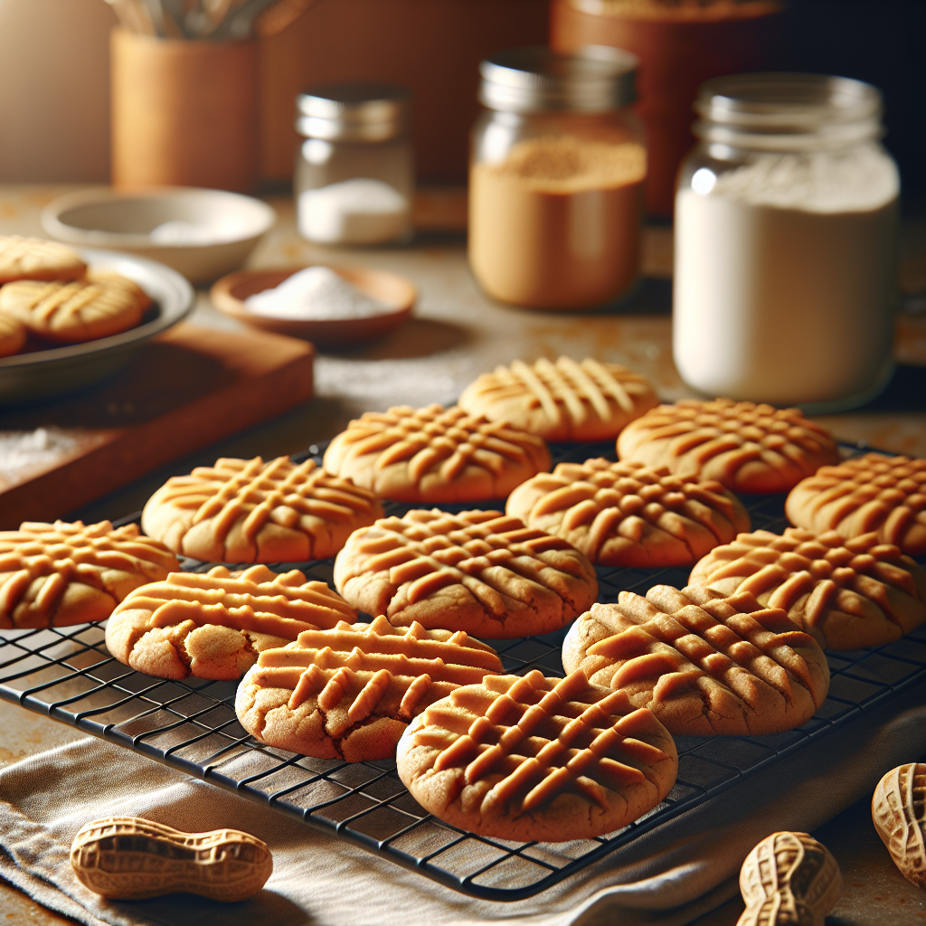 Nationalgericht USA: #Peanut Butter Cookies# (Rezept)