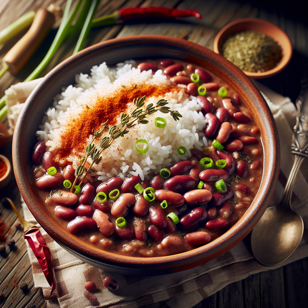 Nationalgericht USA: #Red Beans and Rice# (Rezept)