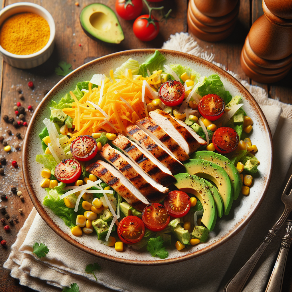 Nationalgericht USA: #Southwest Chicken Salad# (Rezept)
