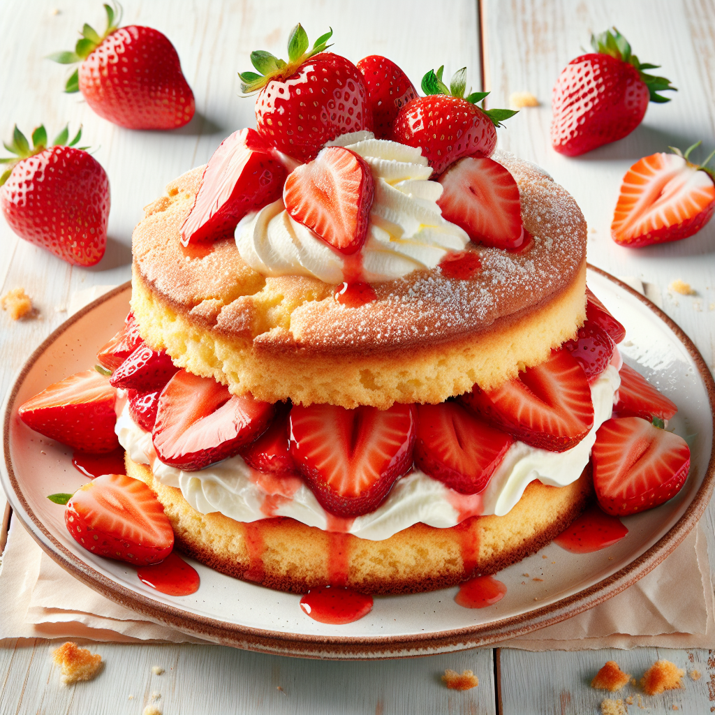Nationalgericht USA: #Strawberry Shortcake# (Rezept)