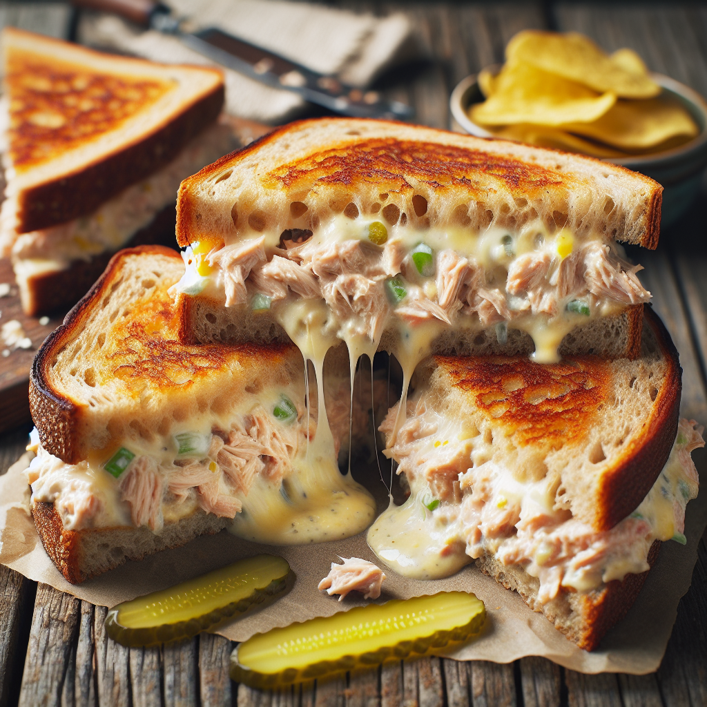 Nationalgericht USA: #Tuna Melt# (Rezept)