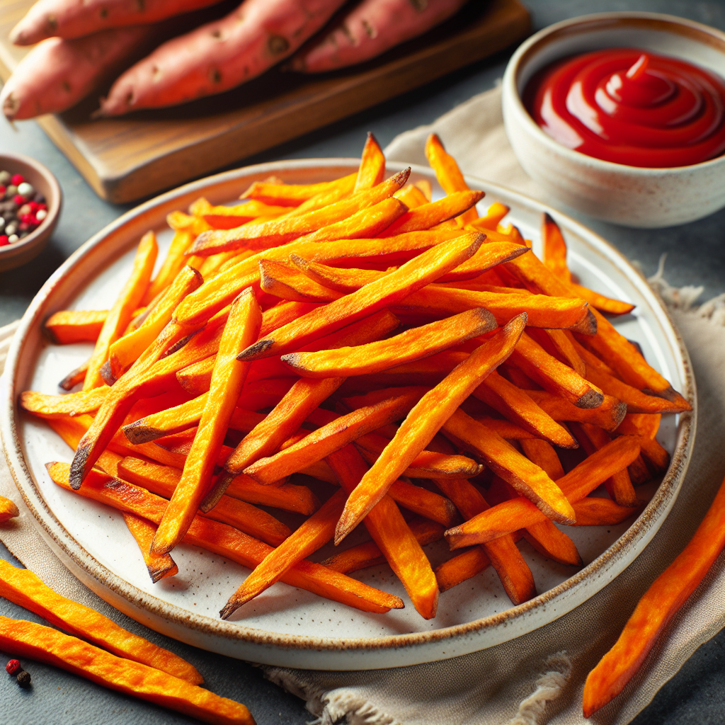Nationalgericht Vanuatu: #Sweet Potato Fries# (Rezept)