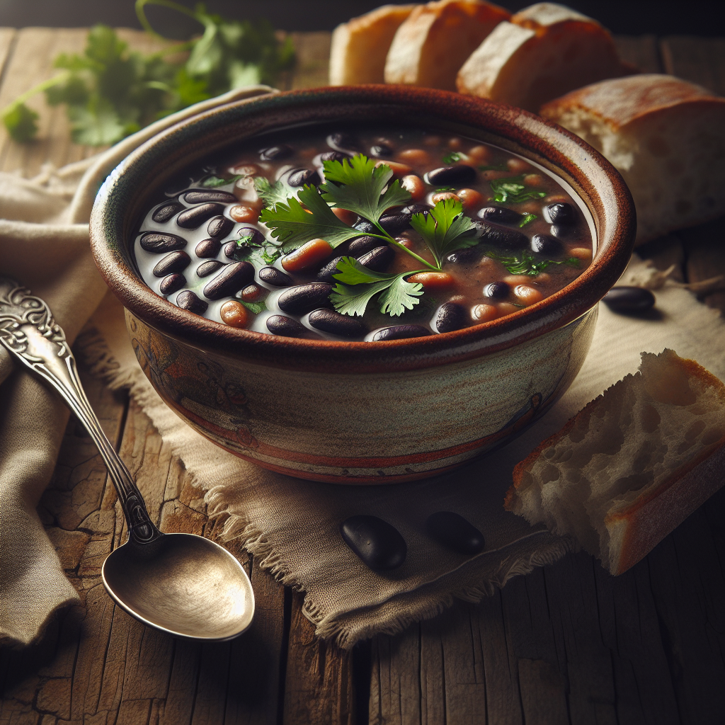 Nationalgericht Venezuela: #Sopa de Caraotas# (Rezept)